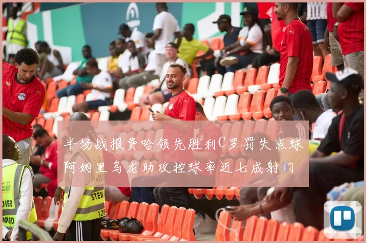 半场战报费哈领先胜利C罗罚失点球阿姆里乌龙助攻控球率近七成射门未果